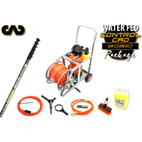 Waterfed Package 2. 12.5 Lt Tank, detergent dispenser, 100M hose on reel, 12" shifter, 6M Aero CAD Control pole and all accessories.