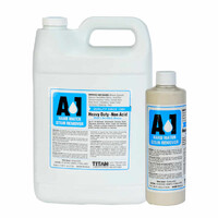 Titan A1 Hard Water Stain Remover and metal polish