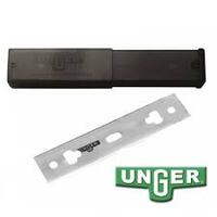 UNGER Carbon Steel Blades 100mm packet 20