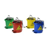 Edco Metal Wringer Mop Bucket