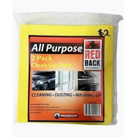 Redback all purpose clean up cloth pktx2