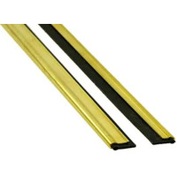 Ettore Brass Channel & rubber 8"/20cm