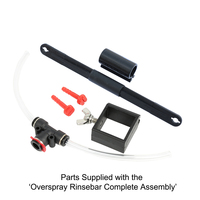 Gardiner Over spray rinse bar kit