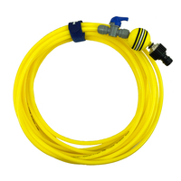 Orange PU pole hose kit 15M