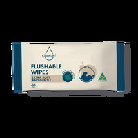 CleanLife flushable wipes pkt 40