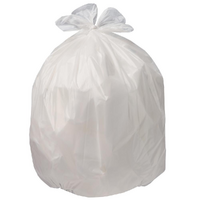 120Lt Degradable Garbage Bag White ctn x 100