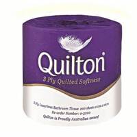 Quilton luxury 3ply toilet tissue