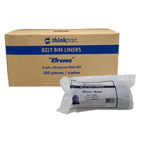 82Lt bin liner Extra heavy duty - carton 250