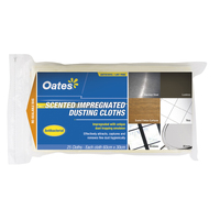 Oates Scented Impregnated Dusting Cloth Pkt 25