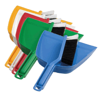 Oates Dustpan & bannister set BLUE B-10207