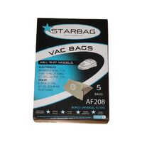 AF208 vacuum bags pkt5