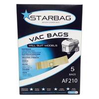 AF210 Vacuum bags pkt5