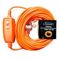 Extension lead with light 20M