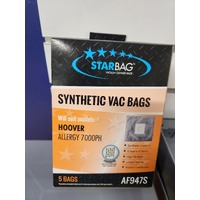 AF947S vacuum bags suit Hoover Allergy Pkt x 5