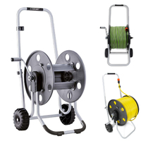 Claber Lightweight Metal Hose Reel with Wheels