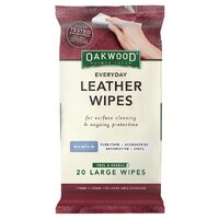 Oakwood Leather Wipes Canister 100pk