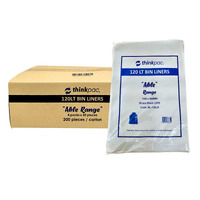 ACS 120Lt Bin liner Black HD 200 BL-120LB REPLACING (LDBIN120H)